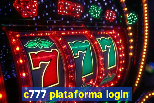 c777 plataforma login